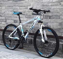 CSS Bicicletas de montaña CSS Bicicleta de montaña de 26 'para adultos, cuadro de suspensin completa de aluminio ligero, horquilla de suspensin, bicicleta de montaña rgida con freno de disco 5-29, re, 30 velocidades