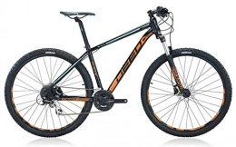 Deed Bicicleta DEED Flame 293 - Freno de Disco hidrulico para Hombre (40 cm), Color Negro y Naranja