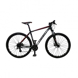 Deed Bicicleta DEED Flame 295 - Freno de Disco hidráulico para Hombre, 40 cm, Color Blanco y Negro