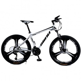 DFBGL Bicicleta de montaña de 24/26 Pulgadas, 21/24/27 velocidades, Freno de Disco Doble, suspensión Completa, Bicicleta al Aire Libre, Hombres y Mujeres Adultos