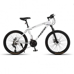 DGAGD Bicicletas de montaña DGAGD Rueda de radios de Bicicleta portátil para Adultos de Velocidad de montaña de 26 Pulgadas-Blanco_36 velocidades