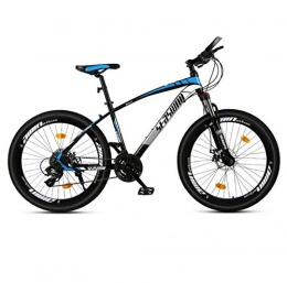 DGAGD Bicicletas de montaña DGAGD Rueda de radios de Bicicleta súper Ligera para Adultos Masculinos y Femeninos de 26 Pulgadas de Bicicleta de montaña-Azul Negro_30 velocidades