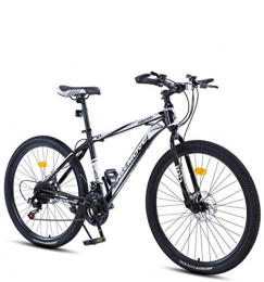 DGAGD Bicicletas de montaña DGAGD Rueda de radios de Bicicleta Ultraligera de Carreras de Velocidad Variable para Adultos Masculinos y Femeninos de 24 Pulgadas-En Blanco y Negro_24 velocidades