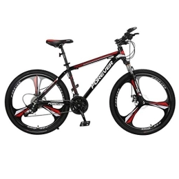 Dsrgwe Bicicletas de montaña Dsrgwe Bicicleta de Montaña, Bicicleta de montaña, Marco de aleación de Aluminio, de 26 Pulgadas Rueda del mag, Doble Disco de Freno y suspensión Delantera (Color : Red, Size : 30 Speed)