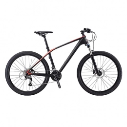 DXDHUB Diámetro de la rueda 27.5/29 pulgadas, bicicleta de montaña adulto de 27 velocidades, freno de aceite, enrutamiento interno del cable, negro. (tamaño: 27.5 pulgadas)