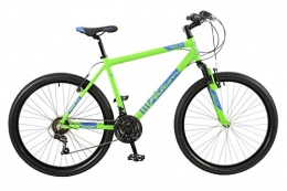 Falcon Bicicletas de montaña Falcon Merlin Boys 26 Inch Front Suspension Mountain Bike Lime Green / Blue