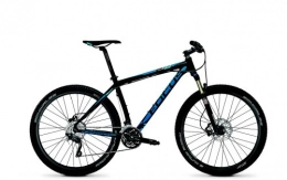 Focus Bicicletas de montaña Focus Black Forest 27R 2.0 30 Gang-Kette Herren MTB 27, 5 Zoll 2014 52 cm magicblack-matt(light blue / blue)