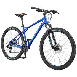 GT Bicicletas de montaña GT Aggressor Expert Bicicleta Ciclismo, Adultos Unisex, Azul (Azul), M
