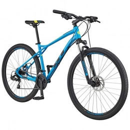GT Bicicletas de montaña GT Aggressor Sport Bicicleta Ciclismo, Adultos Unisex, Azul (Azul), XS