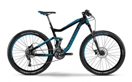 HAIBIKE Bicicleta Haibike Q.AM Life 7.10 - Bicicleta de montaña para mujer (27, 5 pulgadas, 30 velocidades, altura del cuadro: 44 cm), color negro y azul mate