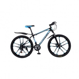 HXFAFA Bicicleta HXFAFA - Bicicleta de montaña MTB con 26 pulgadas MTB bicicleta con 21 velocidades de acero de alto carbono Strong Fully, bicicleta para hombre y niño, con guardabarros delantero y trasero