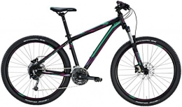 Intersport Bicicletas de montaña Intersport Genesis MTB Solution 4.0 Lady 27, 5 - Bicicleta de montaña, color negro mate, color multicolor, tamaño 47