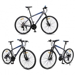 JLASD Bicicleta JLASD Bicicleta Montaa Bicicleta De Montaa, Bicicletas 26 Pulgadas De Aleacin De Aluminio De Montaa, Doble Disco De Freno Y Bloqueo Suspensin Delantera 27 De Velocidad (Color : Blue)