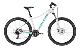 Kellys Bicicleta Kellys Vanity 30 27.5R Woman Mountain Bike 2022 - Bicicleta de montaña (S / 37, 5 cm), color blanco