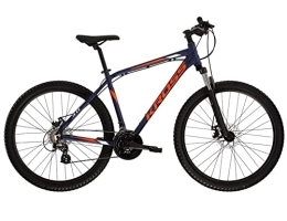 KROSS Bicicleta KROSS Hexagon 3.0 - Bicicleta de montaña, color azul oscuro