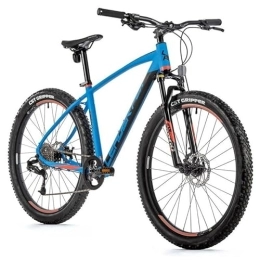 Leader Fox Bicicleta Leader Fox Esent - Bicicleta de montaña (27, 5", aluminio, 8 velocidades, altura del cuadro: 41 cm), color azul