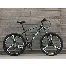 LISI Bicicleta LISI Bicicleta de montaña de Rueda de Tres Cuchillos de 26 Pulgadas de aleación de Aluminio Variable de Velocidad de Velocidad 3 Ruedas de amortiguación, Green