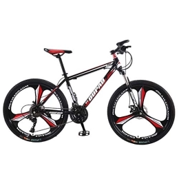 LNX 24/26 Pulgadas Velocidad Variable Bicicleta de montaña - Cuadro de Acero de Alto Carbono - Asiento Regulable Frenos de Disco - 21/24/27/30 Velocidades - para Adulto Niños Adolescentes