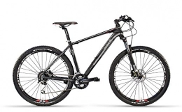 Cicli Lombardo Bicicleta Lombardo Bike Mountain bikes-Sestriere 600 / U 27, 5 negro / blanco mate 20, 5" -2016