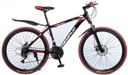LPKK Bicicletas Plegables, Bicicletas de montaña de Nieve MTB Bicicleta de Carretera Bicicleta Fat Beach Bicicleta Plegable 26 Pulgadas 21/24/27 Velocidad 0814 (Color : 27speed)