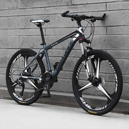LWZ Bicicleta de montaña para Adultos Ruedas de 26 Pulgadas Bicicleta de Sendero de montaña Bicicletas de Carretera de Acero con Alto Contenido de Carbono Bicicleta de 21 velocidades MTB