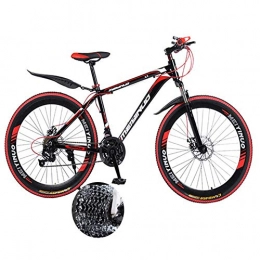 LXDDP Bicicleta LXDDP Bicicleta montaña con Amortiguador, Bicicleta Antideslizante 21 / 24 / 27 velocidades, Cuadro aleacin Aluminio Ultraligero y neumticos Antideslizantes para Estudiantes Adultos