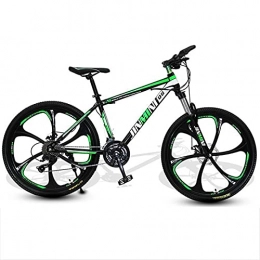 M-YN Bicicleta M-YN 26 En Bicicleta De Montaña 21 / 24 / 27 Velocidad De Bicicleta Suspensión Completa MTB Bicicletas(Size:21 Speed, Color:Negro + Verde)