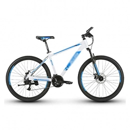 MENG Bicicletas de montaña MENG Bicicleta de Montaña 21 Velocidad de 26 Pulgadas Rueda de Doble Suspensión de la Rueda con Mde Aleación de Aluminio Adecuado para Hombres Y Mujeres Entusiastas de Ciclismo / Azul