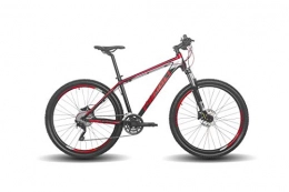 Minali Bicicletas de montaña Minali X1, Adultos Unisex, Rojo / Blanco / Negro, M