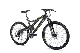 Moma Bikes Bicicletas de montaña Moma Bikes Bicicleta Montaña SHIMANO Equinox 5.0 27, 5" aluminio, 24v, doble freno disco, doble susp. (Varias Tallas)