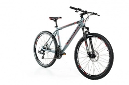 Moma Bikes Bicicletas de montaña Moma Bikes Bicicleta Montaña SHIMANO GTT 27, 5"Alu, 24V, Doble Freno Disco, Susp. Delant. (Varias Tallas)
