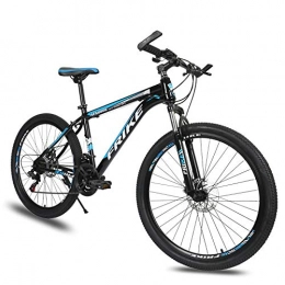 YUANP Bicicleta Mountain Bike 26 Pulgadas para Hombre Y Mujer En Color Negro Bicicleta con Desviador De Cuadro De Aluminio, D