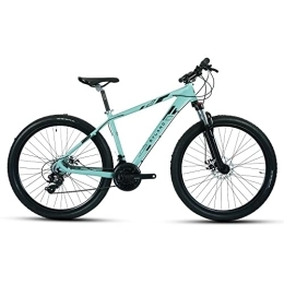 MYLAND Bicicletas de montaña MYLAND Altura 27.1.1 27.5" 100 mm 21 V Azul Talla S (MTB con amortiguación)