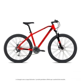 MYLAND Bicicletas de montaña MYLAND Altura 27, 1 27, 5 pulgadas, 100 mm, 21 V, rojo 2022, talla M (MTB con amortiguación)