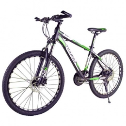 MYMGG Bicicletas de montaña MYMGG Bicicleta para Adultos. Frenos De Doble Disco De 27 Velocidades para Hombres Y Mujeres. Bicicleta De Montaa. Aleacin De Aluminio, Green