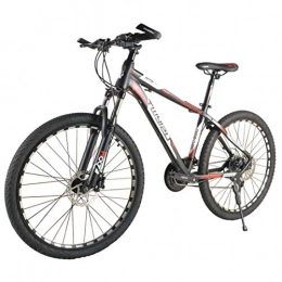 MYMGG Bicicletas de montaña MYMGG Bicicleta para Adultos. Frenos De Doble Disco De 27 Velocidades para Hombres Y Mujeres. Bicicleta De Montaña. Aleación De Aluminio, Red