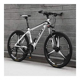 NOLOGO Bicicleta Nologo Bicicletas de montaña adulto Crosscountry hombre mujer bicicleta bicicleta bicicleta estudiante casual, color negro y blanco, tamao 21speed26inches