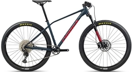 Orbea Bicicletas de montaña ORBEA Alma H50 29R Mountain Bike (L / 48, 3 cm, Blue Bondi (Matte) / Bright Red (Gloss))