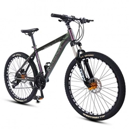 QIMENG Bicicletas de montaña QIMENG - Bicicleta de montaña de 26 pulgadas para hombre, bicicleta de montaña, frenos de disco delanteros, suspensin delantera, bicicleta para adultos y nios, ligera