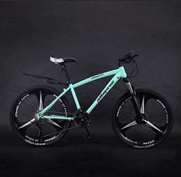QZ Bicicleta QZ MTB de Bicicletas, Bicicletas de montaña de 26 Pulgadas, Agarre de PVC y de Aluminio Pedales y Caucho, Marco de aleacin de Aluminio, Doble Freno de Disco 6-11 (Color : A, Size : 24 Speed)