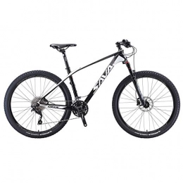 SAVADECK Bicicletas de montaña SAVADECK DECK8.2 - Bicicleta de montaña de carbono, 27, 5" / 29", XC, ultraligera, fibra de carbono, con 22 velocidades Shimano DEORE XT M8000 y hardware completo (blanco, 29 x 15)