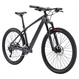 SAVADECK Bicicletas de montaña SAVADECK Mountain Bike Carbon, DECK5.0 27.5 / 29 Pulgadas Frame de Fibra de Carbono Marco de Carbono MTB Hardtail XC MTB con Juego de Grupo Shimano M5100 (Gris, 29x17)