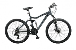 Swifty Bicicleta Swifty Boulder All Terrain, Unisex-Adult, Dark Grey, 27.5