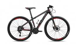 Tecnobike Bicicletas de montaña Tecnobike NSR X.PRO Hardtail 29' Aluminio High Performance - All Around MTB - Shimano 27 Speed - Antracita / Rojo - Medium Size