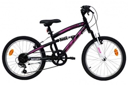 TEENS - Bicicleta de montaña para nio de 20 Pulgadas, con 6 velocidades, Equipada con Shimano