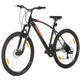 Tidyard Bicicleta de Montaña 21 Velocidades 29 Pulgadas Rueda 48 cm Bicicleta Montaña para Adulto Negro