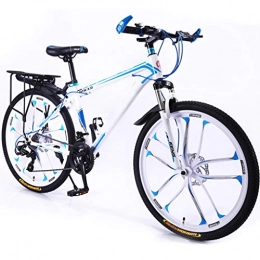 TXTC Bicicletas de montaña TXTC MTB For Jvenes Y Adultos, La Bicicleta con Doble Freno De Disco, Variable De Alta Velocidad De Acero Al Carbono De Bici Grande For Montar A Caballo Y Los Desplazamientos Urbanos