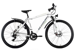 Unbekannt Bicicleta Unbekannt KS Cycling Fahrrad Mountainbike Hardtail ATB TWEN tyniner Heist RH 51 cm, Color Blanco y Verde, 29, 558 m