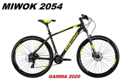 WHISTLE Bicicletas de montaña Whistle Bicicleta MIWOK 2054 Rueda 27, 5 Shimano 16 V Suntour XCT HLO Gamma 2020, Black Neon Yellow Matt, 51 CM - L