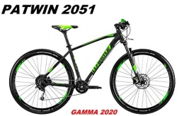 WHISTLE Bicicleta Whistle - Bicicleta Patwin 2051 Rueda 29 Shimano Deore 18 V Suntour XCM RL Gamma 2020, Black Neon Green Matt, 43 CM - S
